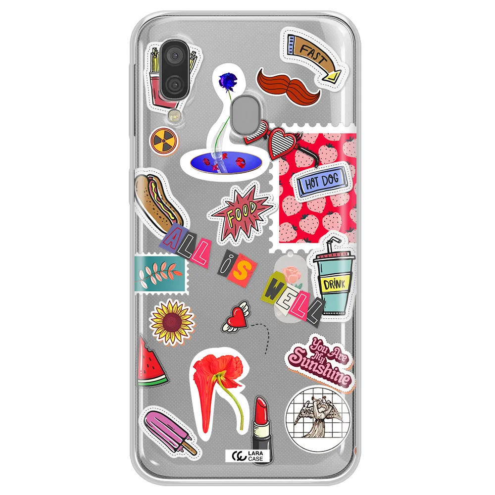 All Is Well Samsung A40 Clear TPU Case