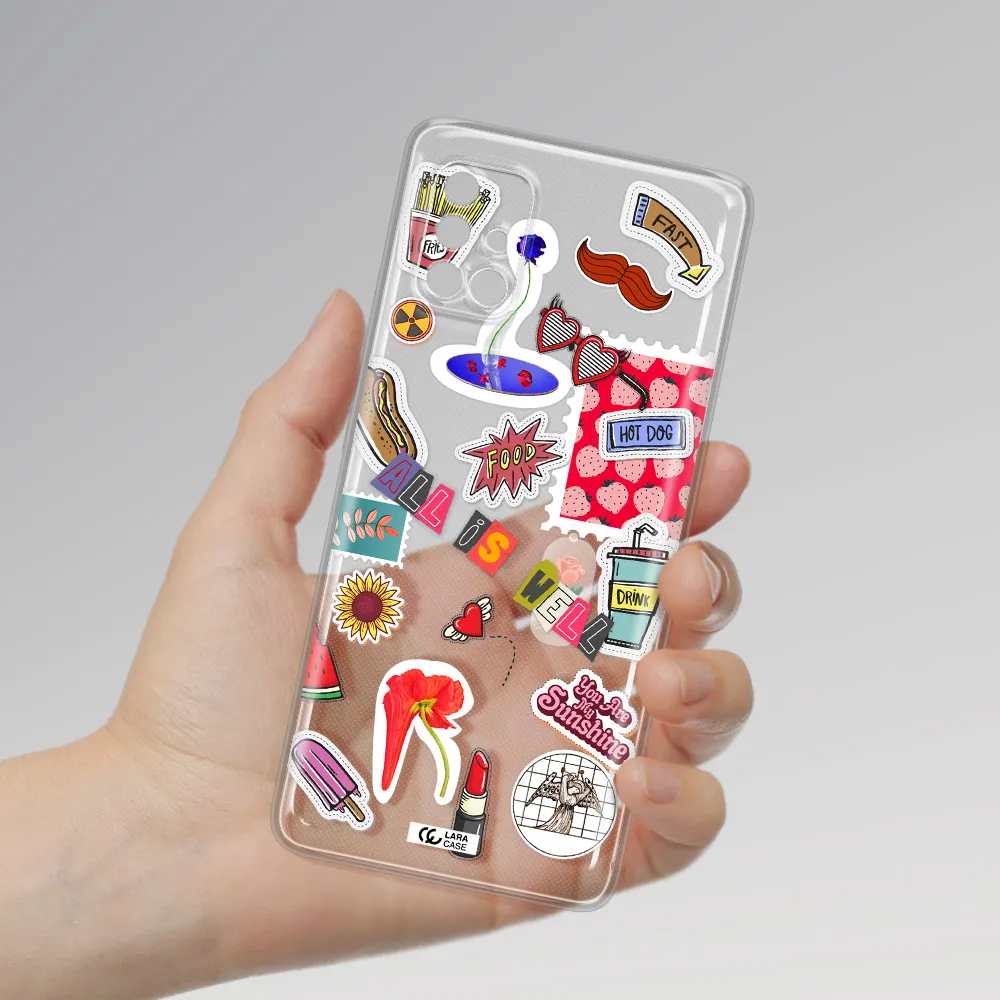 All Is Well Samsung A40S Clear Tpu Case