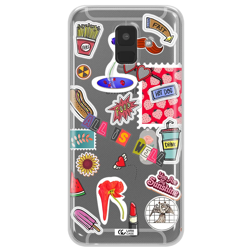 All Is Well Samsung A6 Clear TPU Case