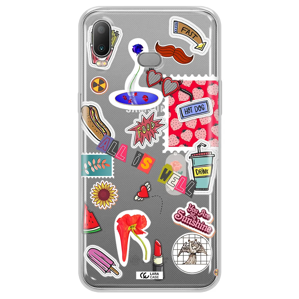 All Is Well Samsung A6S Clear TPU Case