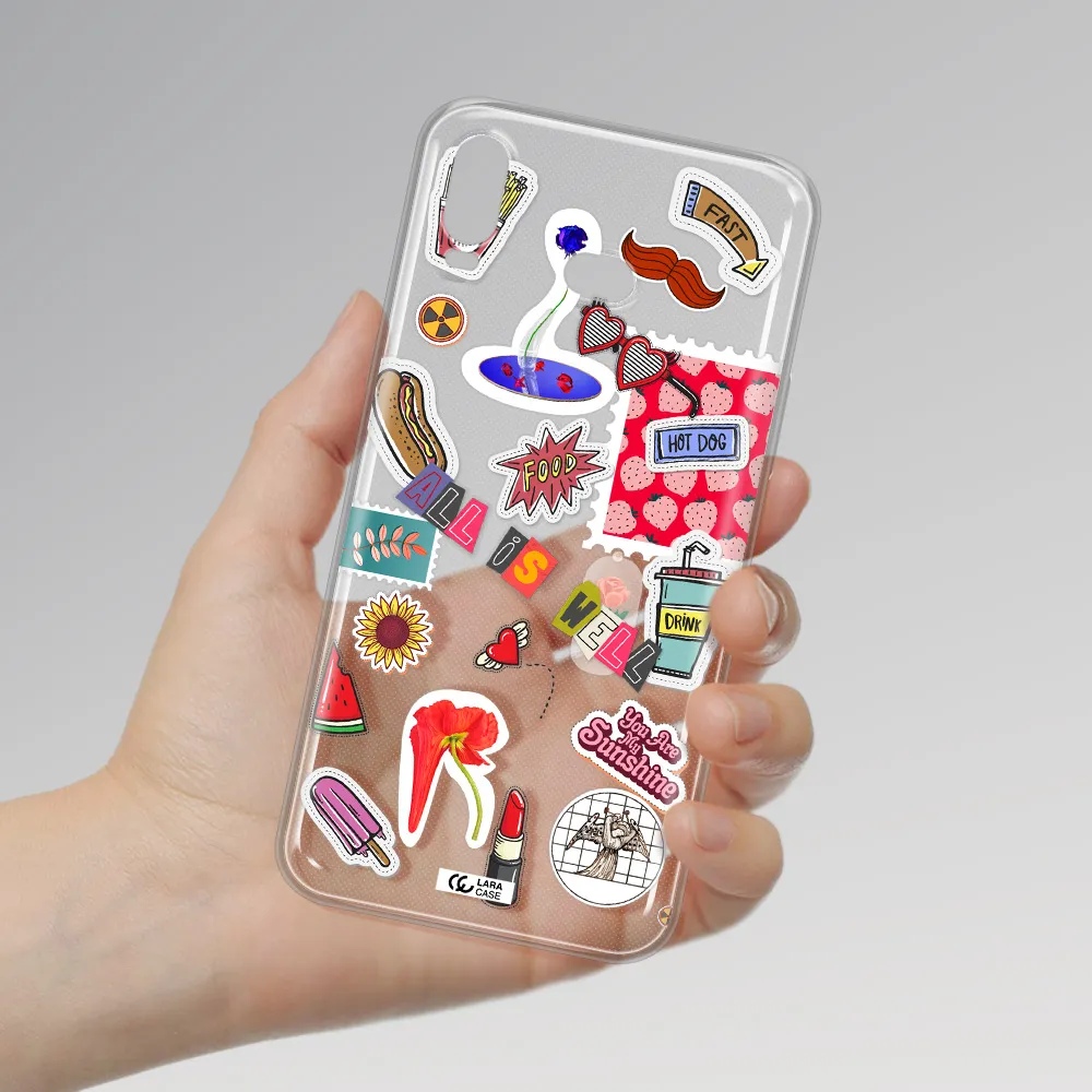 All Is Well Samsung A6S Clear TPU Case