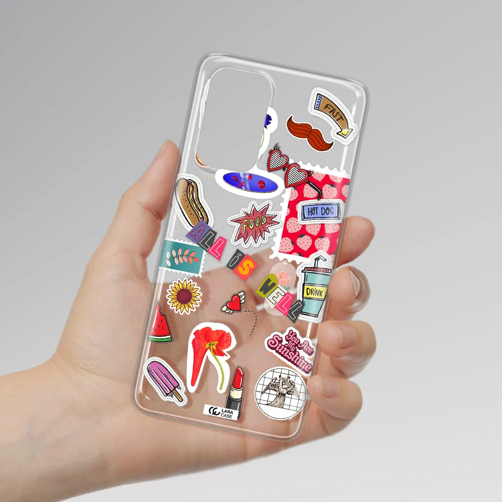 All Is Well Samsung A73 Clear TPU Case