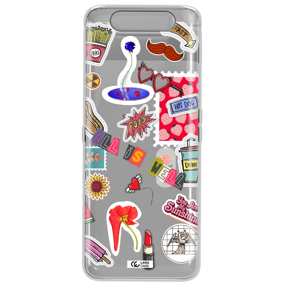 All Is Well Samsung A80 Clear TPU Case