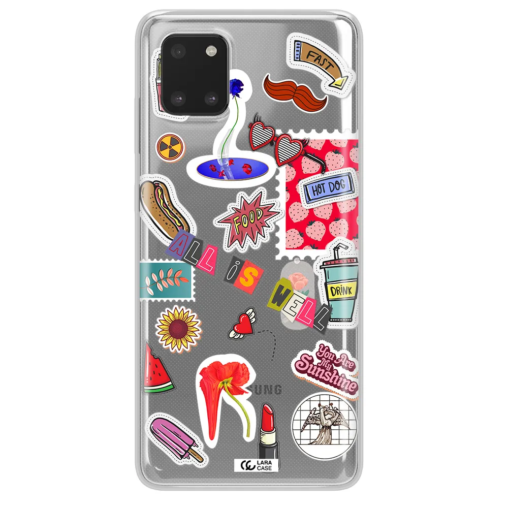 All Is Well Samsung A81 Clear TPU Case