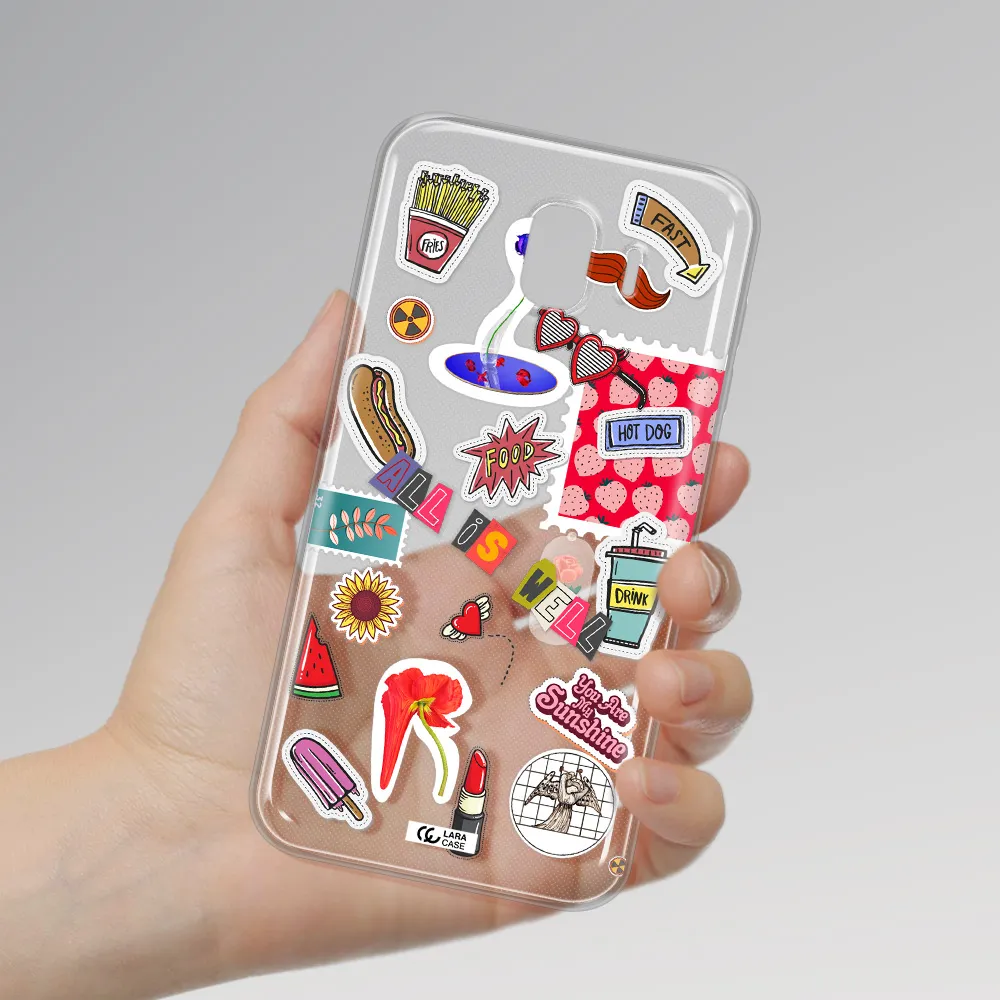 All Is Well Samsung J4 Clear TPU Case