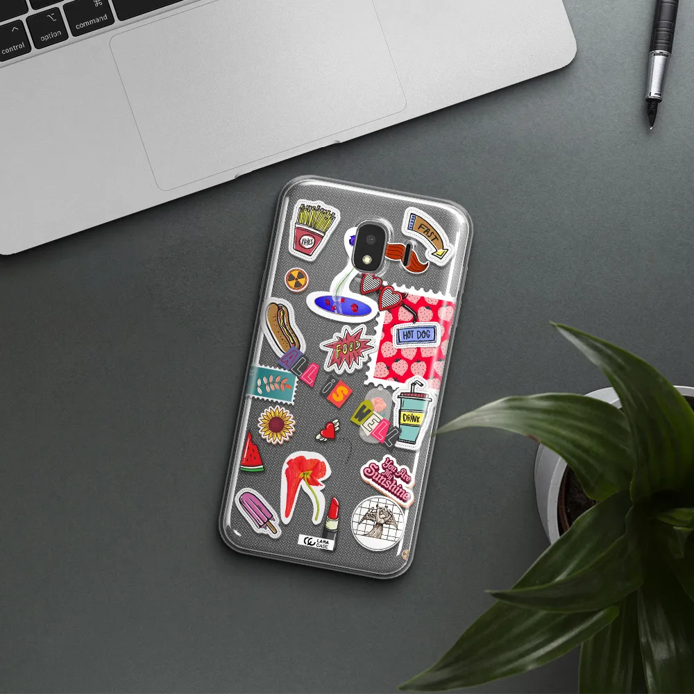 All Is Well Samsung J4 Clear TPU Case