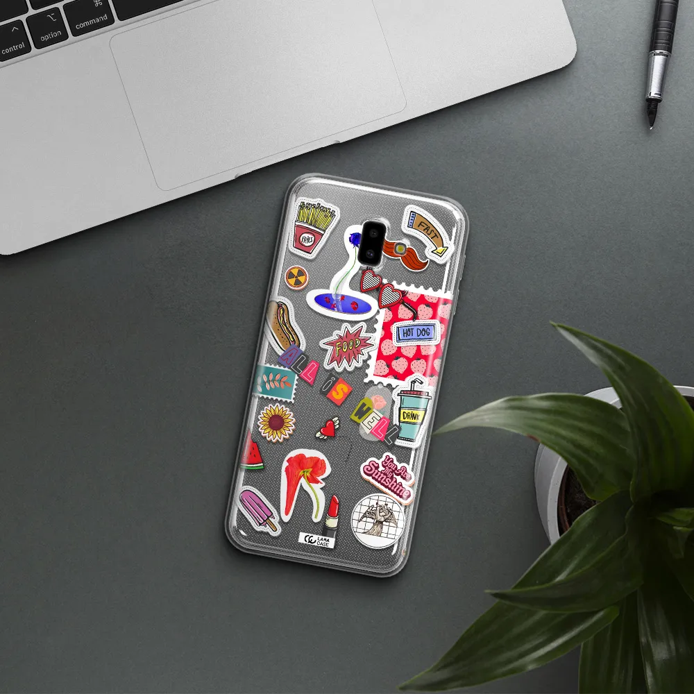 All Is Well Samsung J6 Plus Clear TPU Case