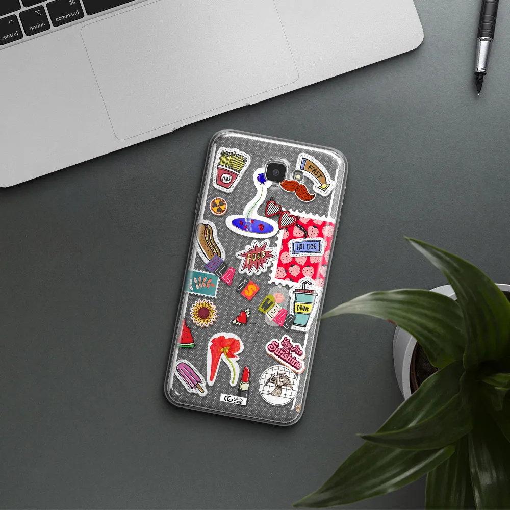 All Is Well Samsung J7 Prim Clear TPU Case