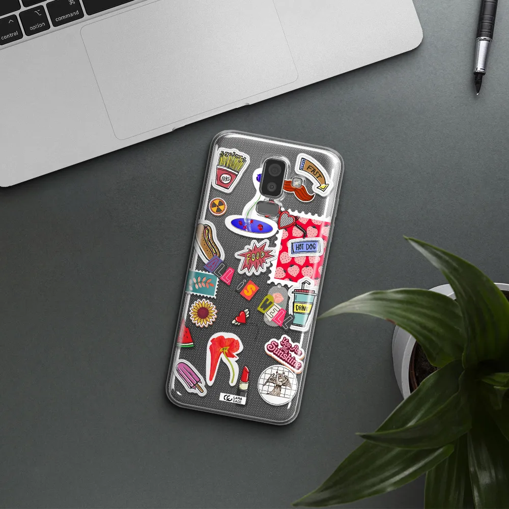 All Is Well Samsung J8 Clear TPU Case