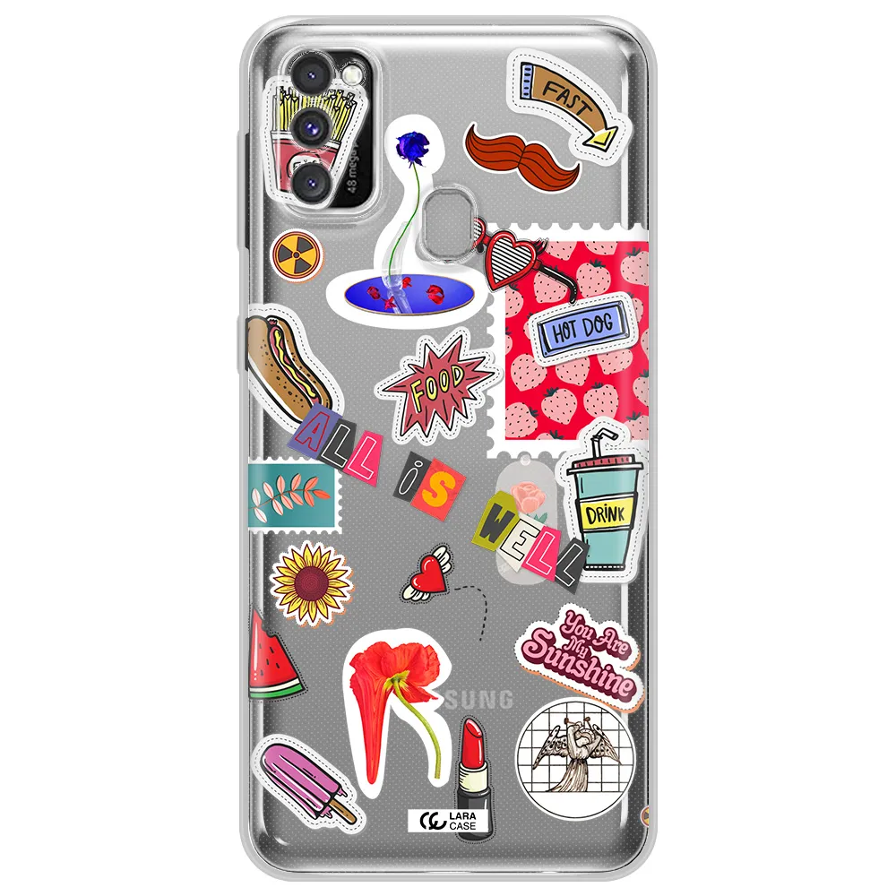 All Is Well Samsung M30S Clear TPU Case