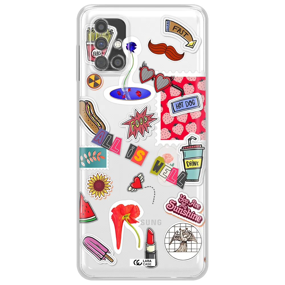 All Is Well Samsung M51 Clear TPU Case