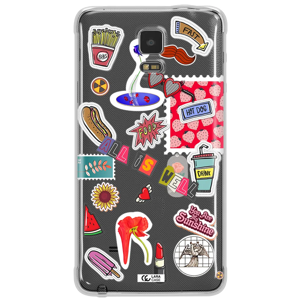 All Is Well Samsung Note 4 Clear TPU Case