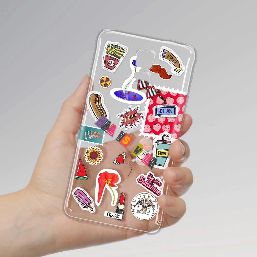 All Is Well Samsung Note 4 Clear TPU Case