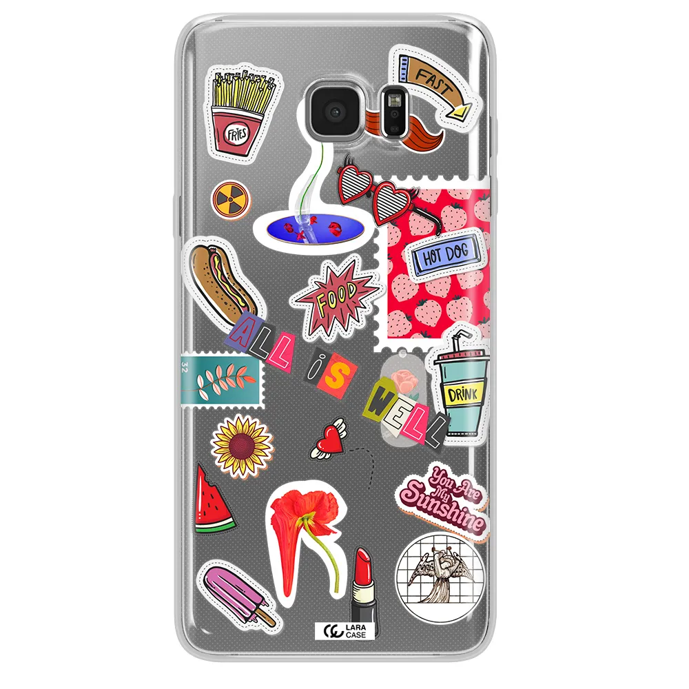 All Is Well Samsung Note 5 Clear TPU Case