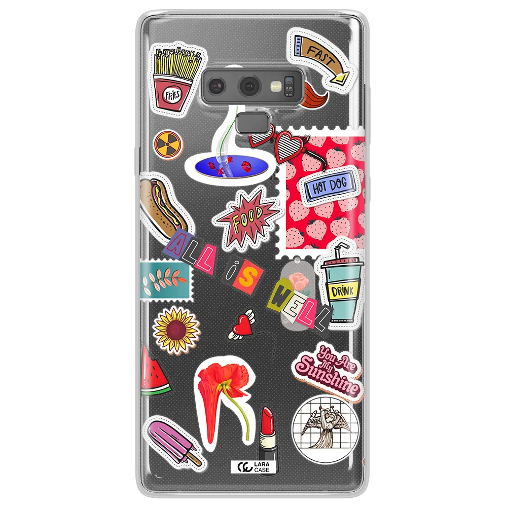 All Is Well Samsung Note 9 Clear TPU Case