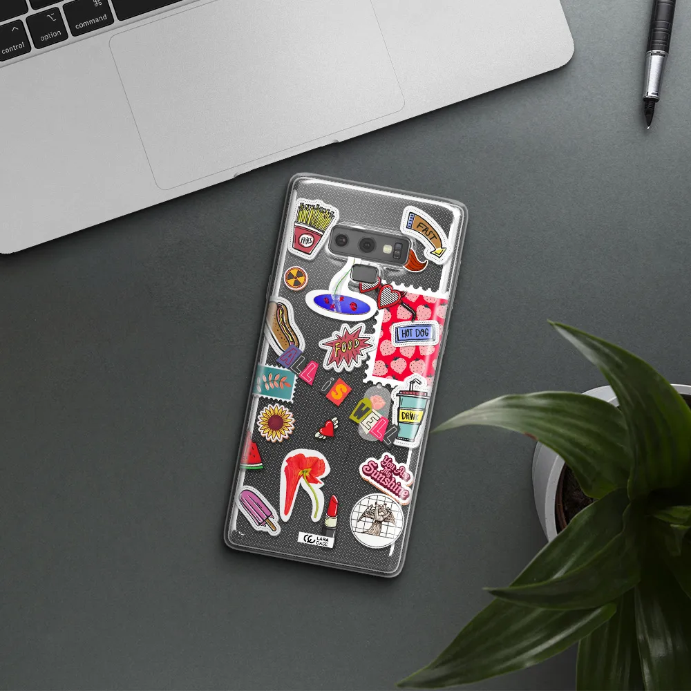 All Is Well Samsung Note 9 Clear TPU Case