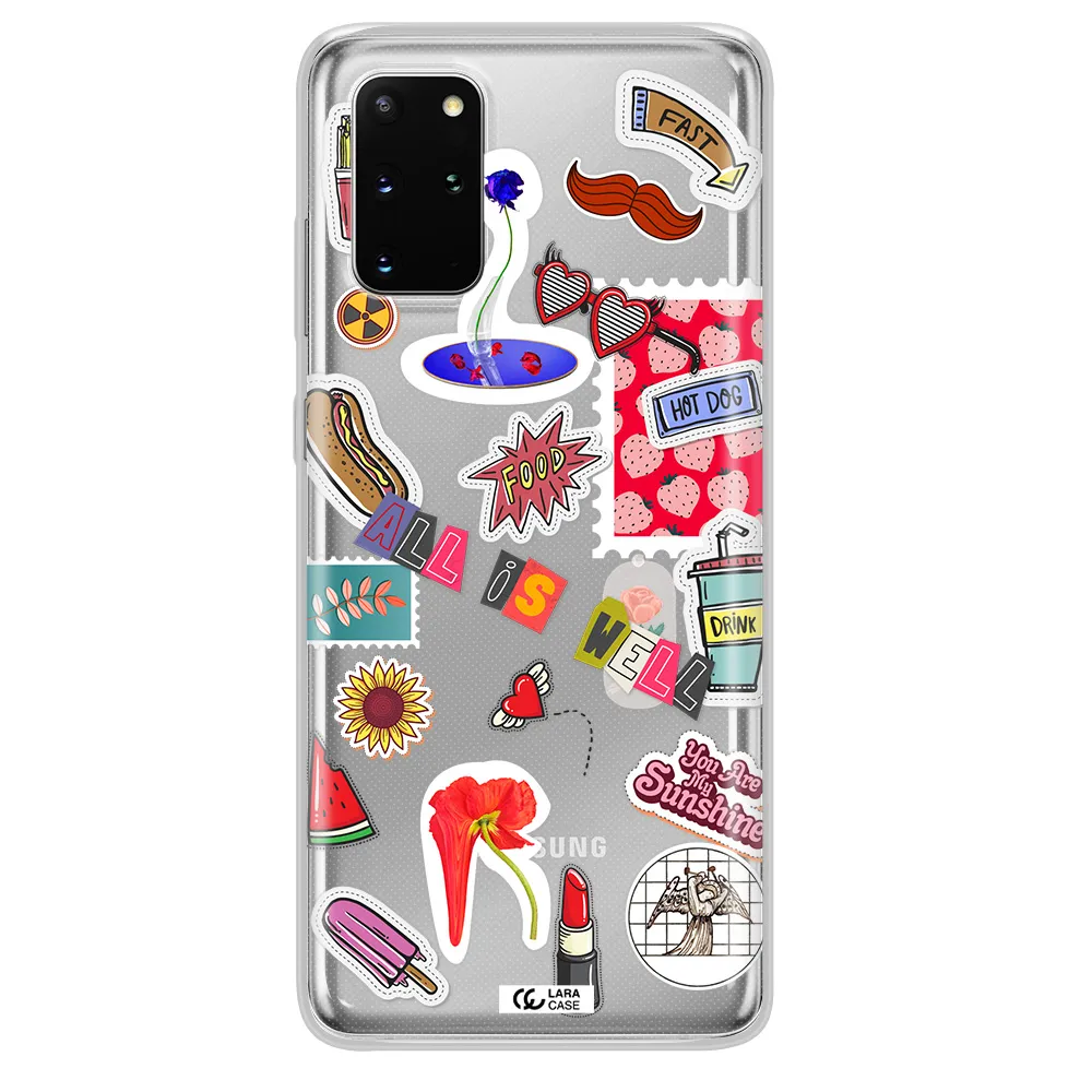 All Is Well Samsung S 20 Plus Clear TPU Case