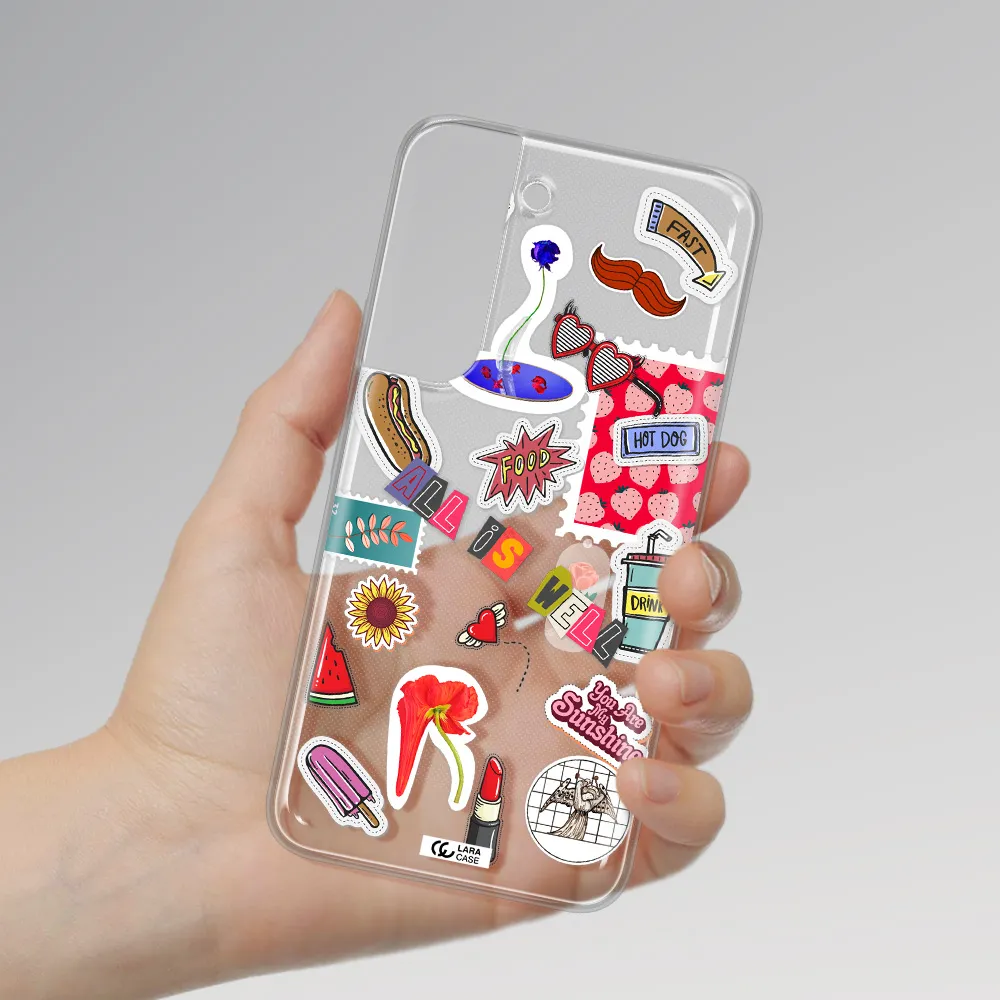 All Is Well Samsung S 22 Clear TPU Case