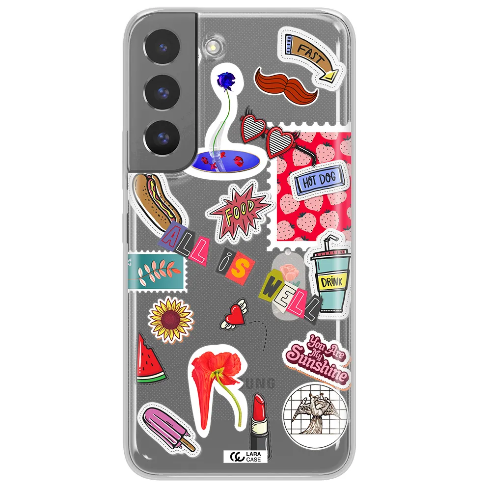 All Is Well Samsung S 22 Plus Clear TPU Case