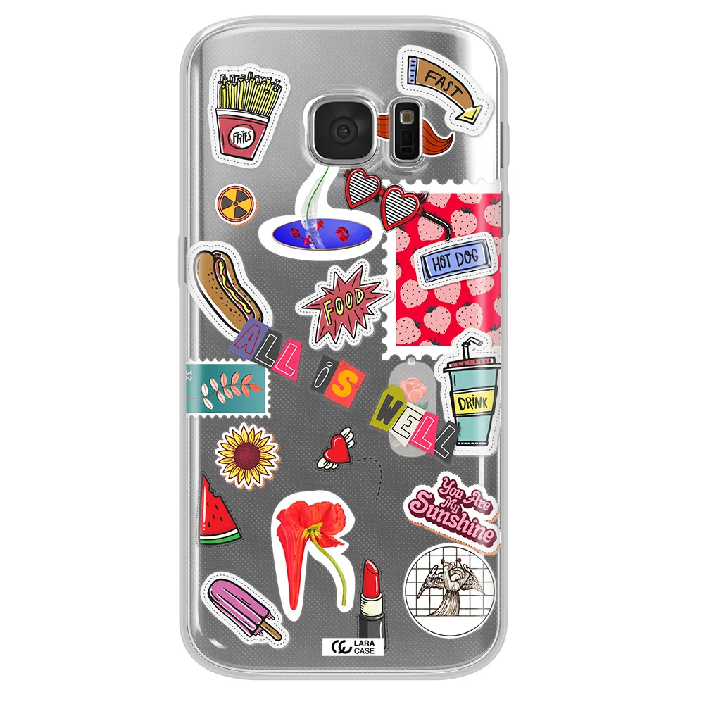 All Is Well Samsung S 7 Clear TPU Case