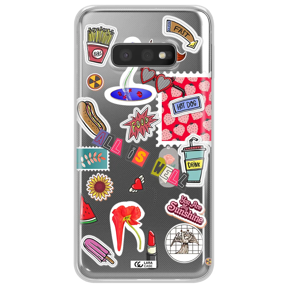 All Is Well Samsung S10e Clear TPU Case