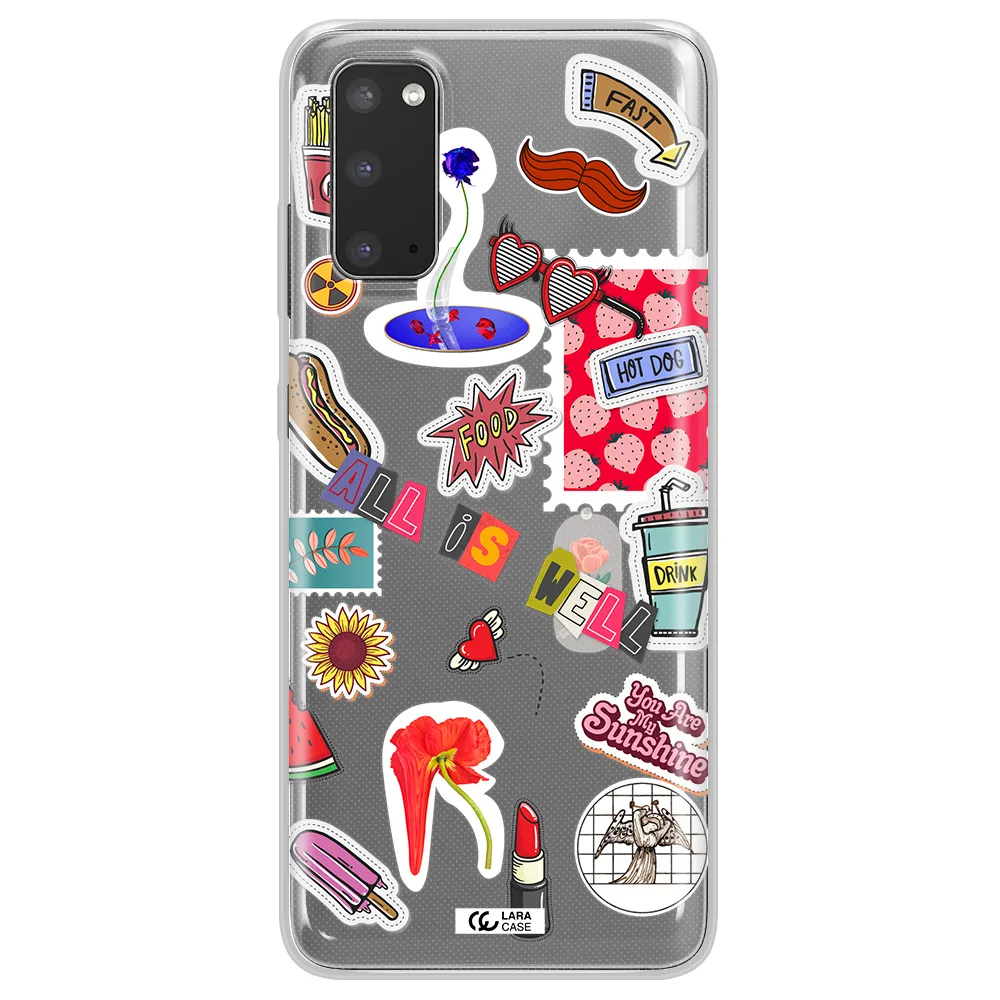 All Is Well Samsung S20 Clear TPU Case