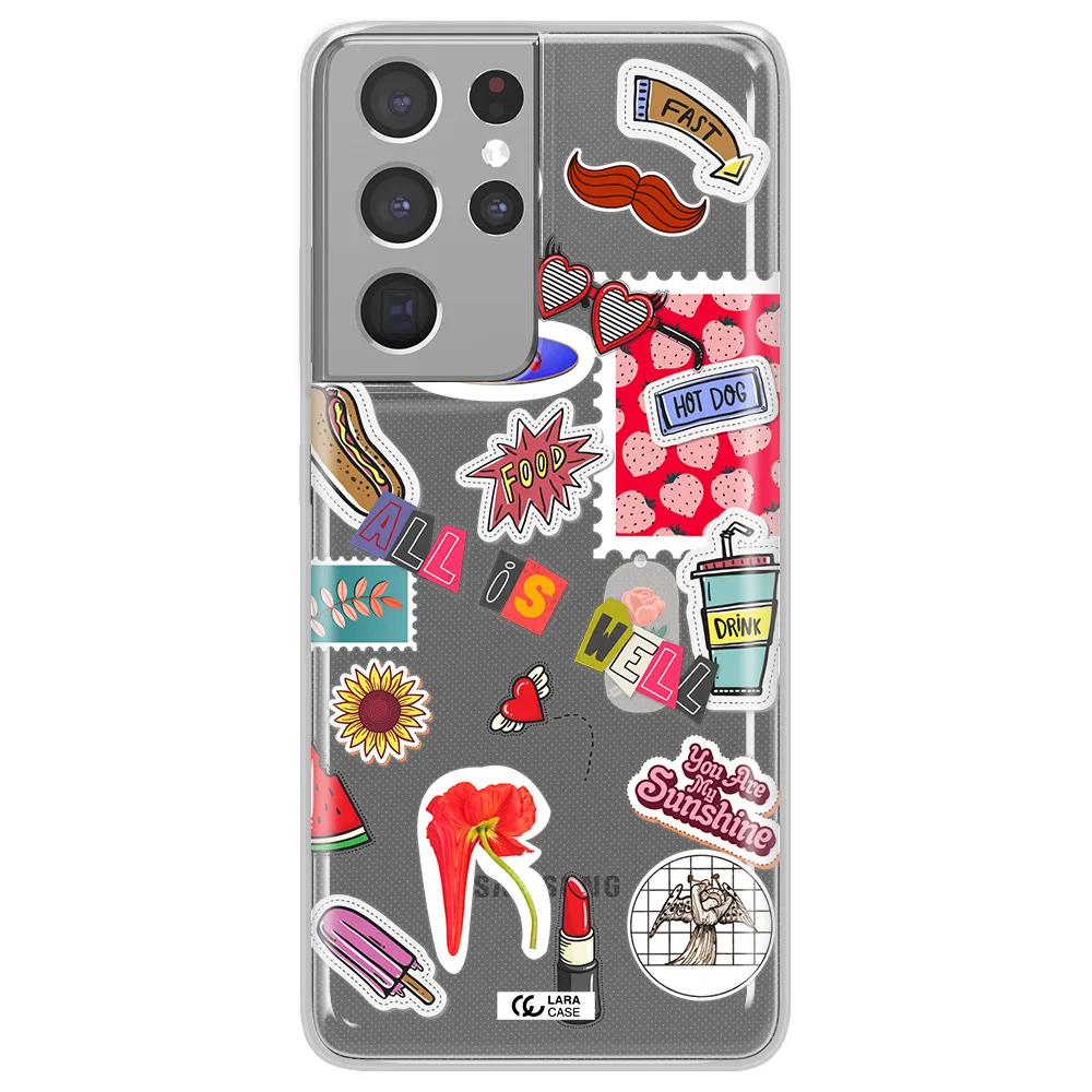 All Is Well Samsung S21 Ultra Clear TPU Case