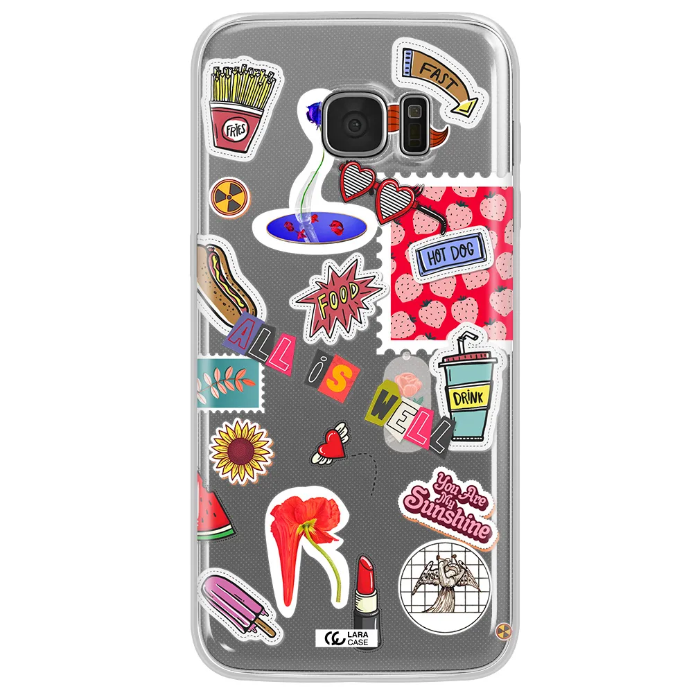 All Is Well Samsung S7 Edge Clear TPU Case