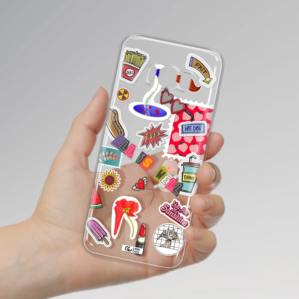 All Is Well Samsung S8 Plus Clear TPU Case