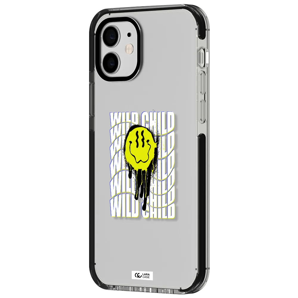 Wild Child Apple iPhone 11 impact black border Case