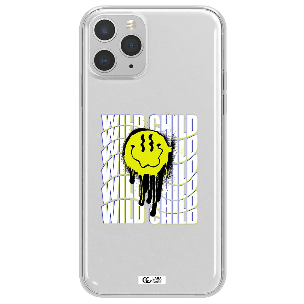 Wild Child Apple iPhone 11 pro max Clear TPU Case