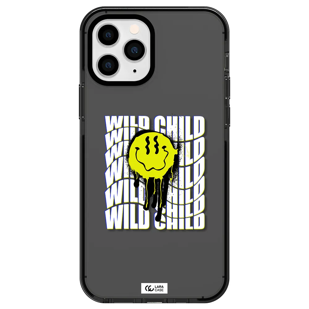 Wild Child Apple iPhone 11 pro max impact Smoke Black Case