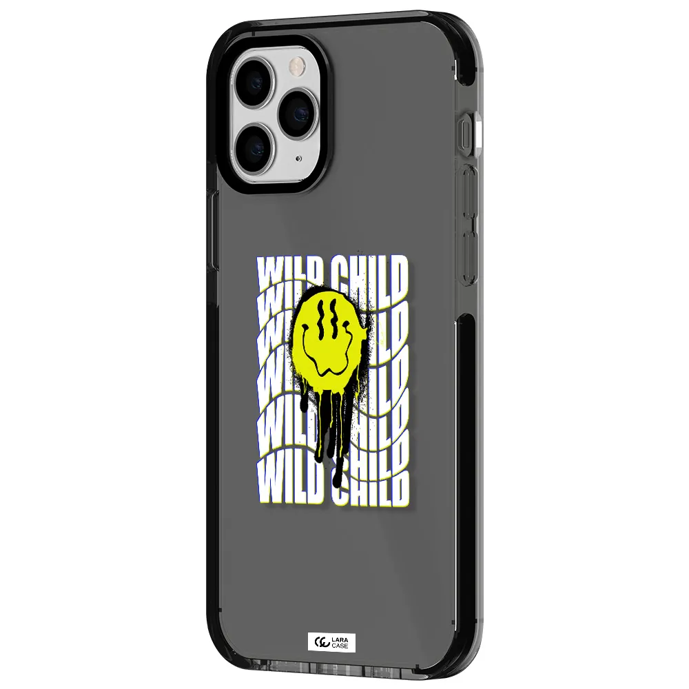 Wild Child Apple iPhone 11 pro max impact Smoke Black Case