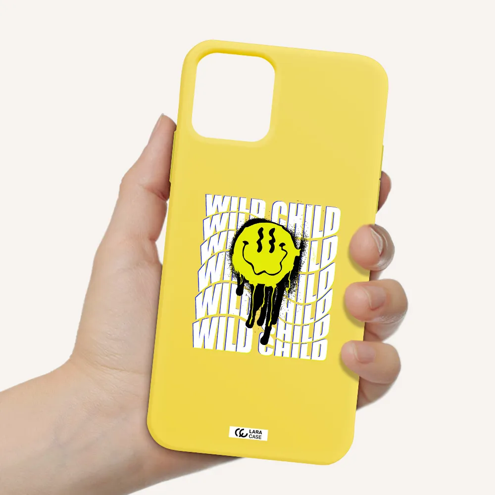 Wild Child Apple iPhone 11 pro Silicone canary yellow Case