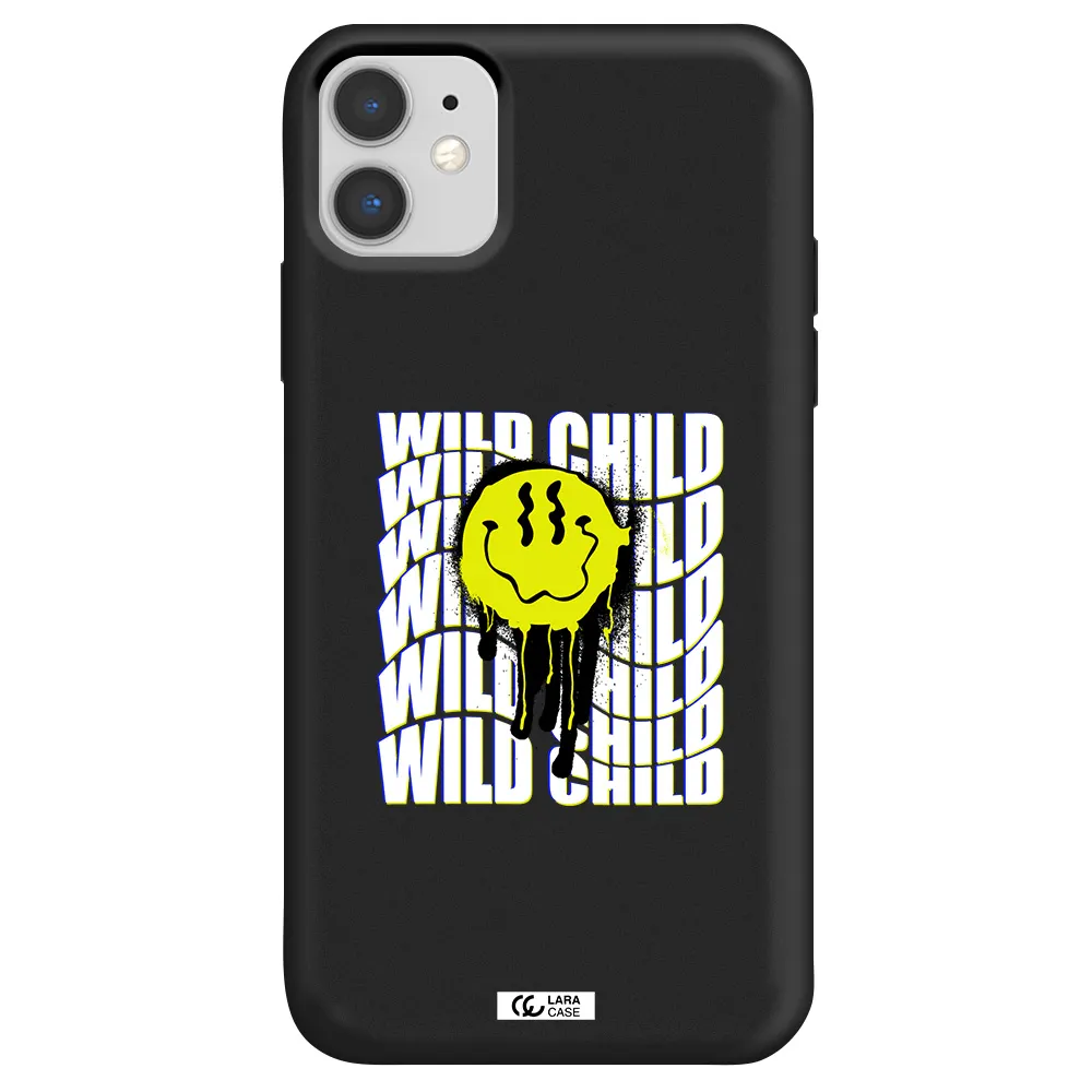 Wild Child Apple iPhone 11 Silicone black Case