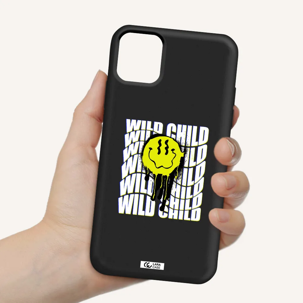 Wild Child Apple iPhone 11 Silicone black Case