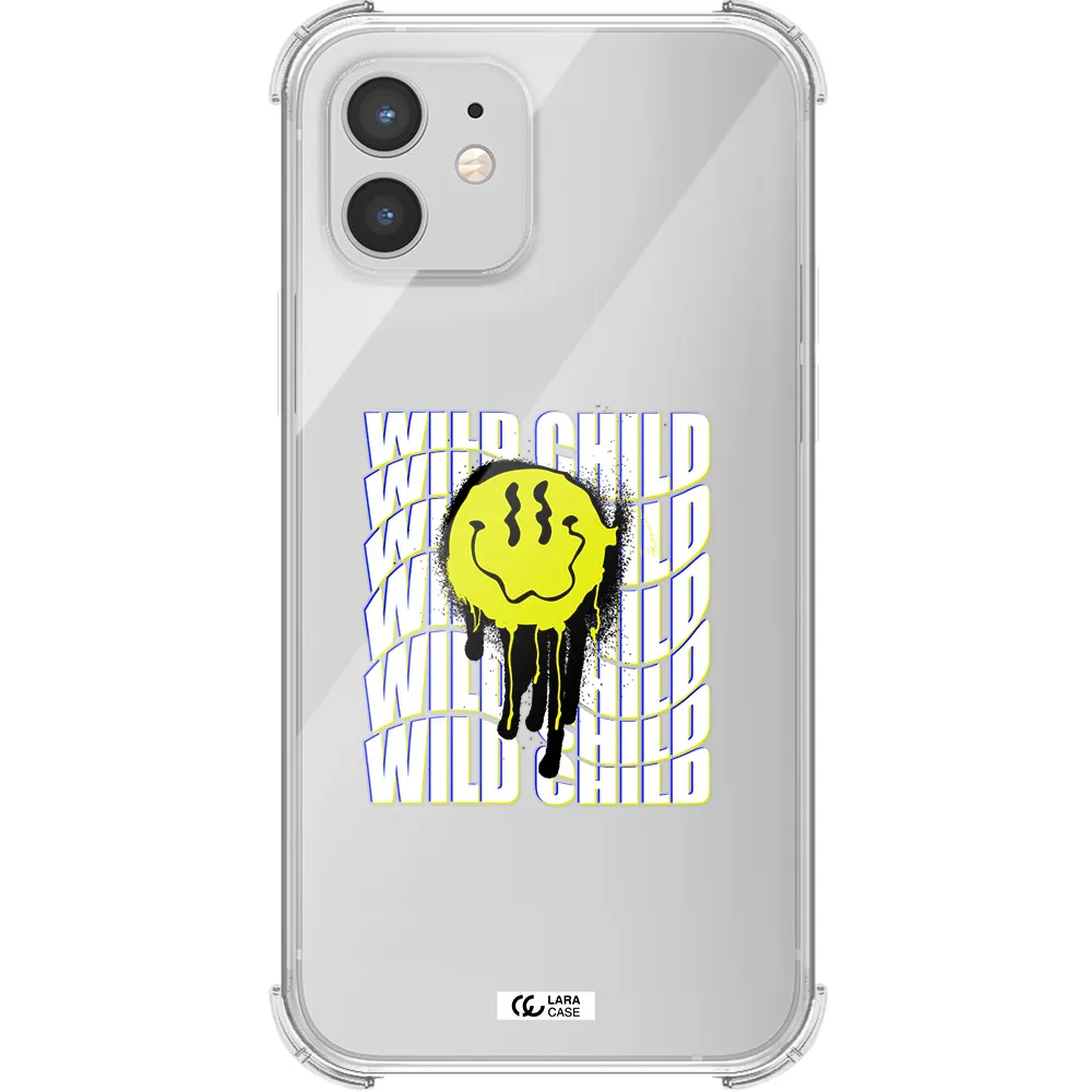 Wild Child Apple iPhone 12 Clear PC Case