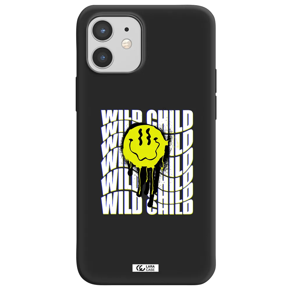 Wild Child Apple iPhone 12 mini Silicone black Case