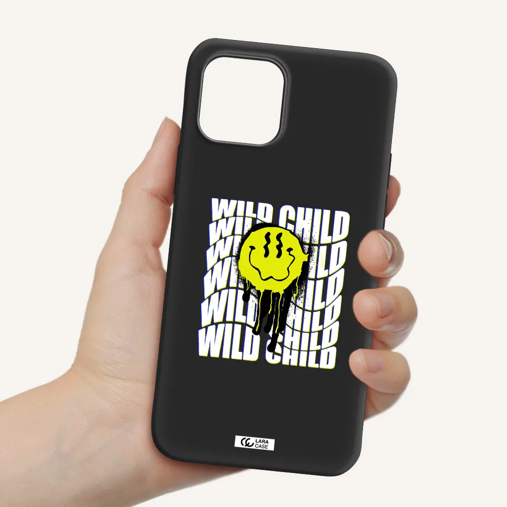 Wild Child Apple iPhone 12 mini Silicone black Case