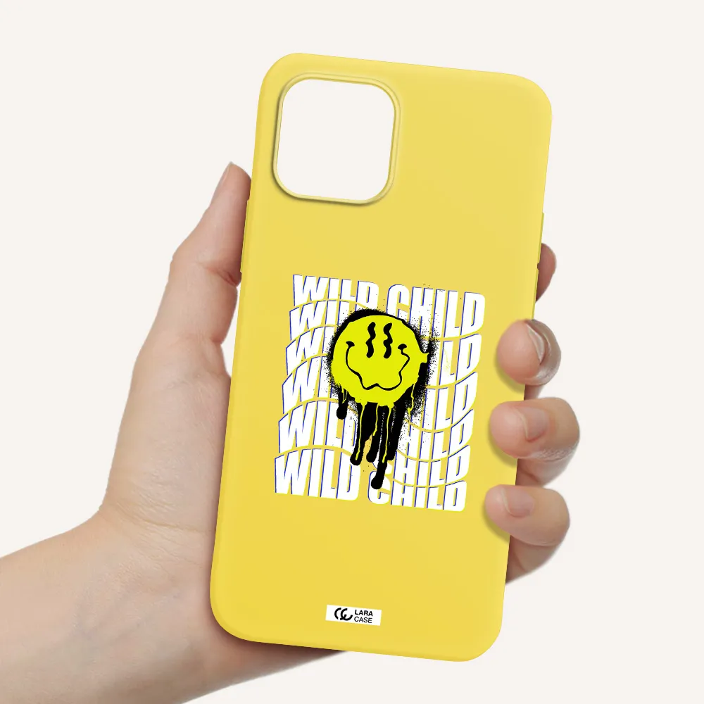 Wild Child Apple iPhone 12 mini Silicone canary yellow Case