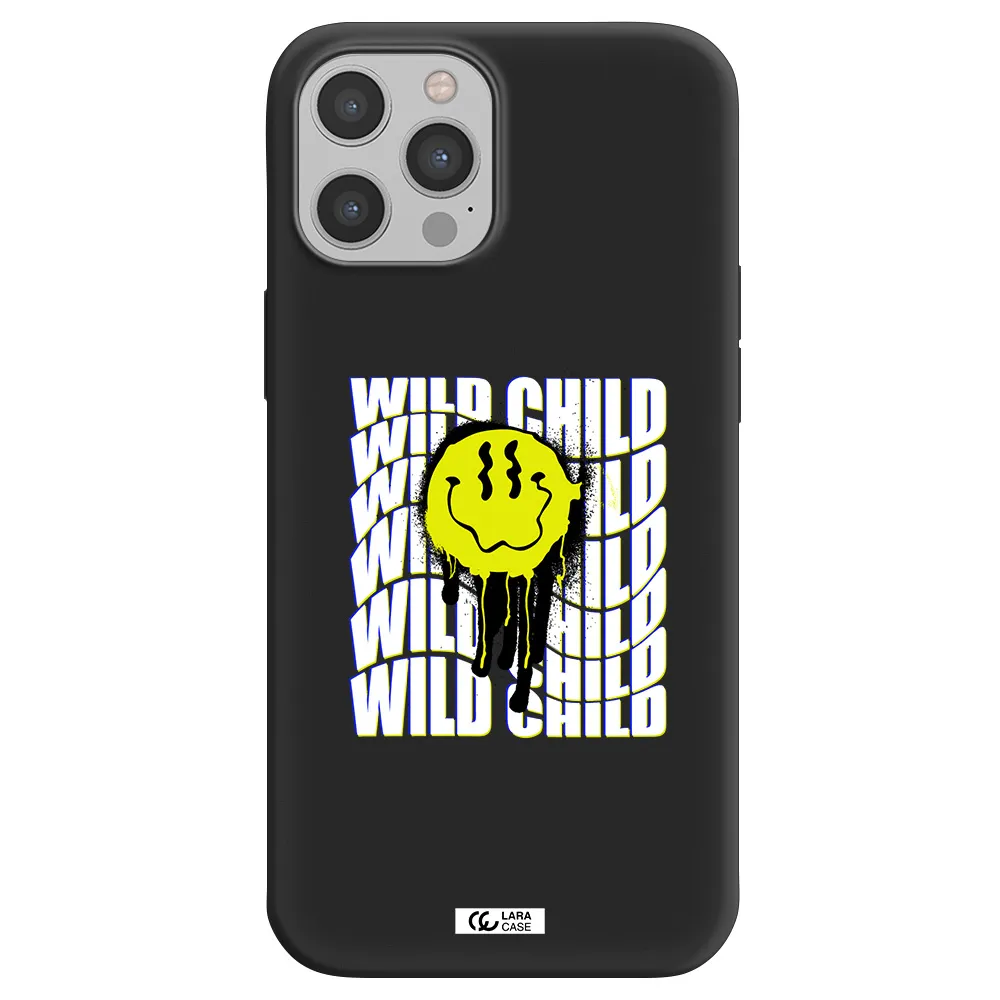 Wild Child Apple iPhone 12 pro max Silicone black Case