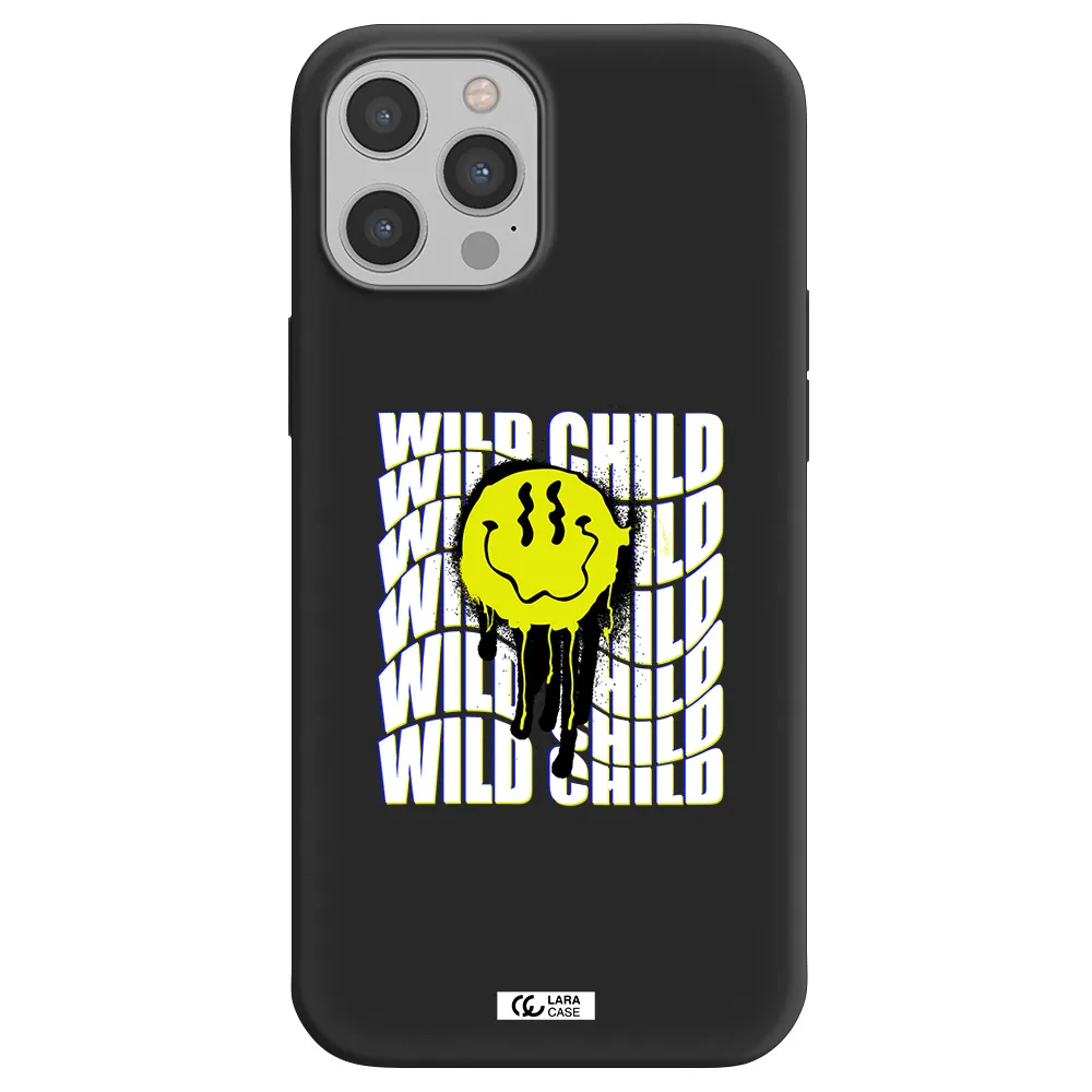 Wild Child Apple iPhone 12 pro Silicone black Case