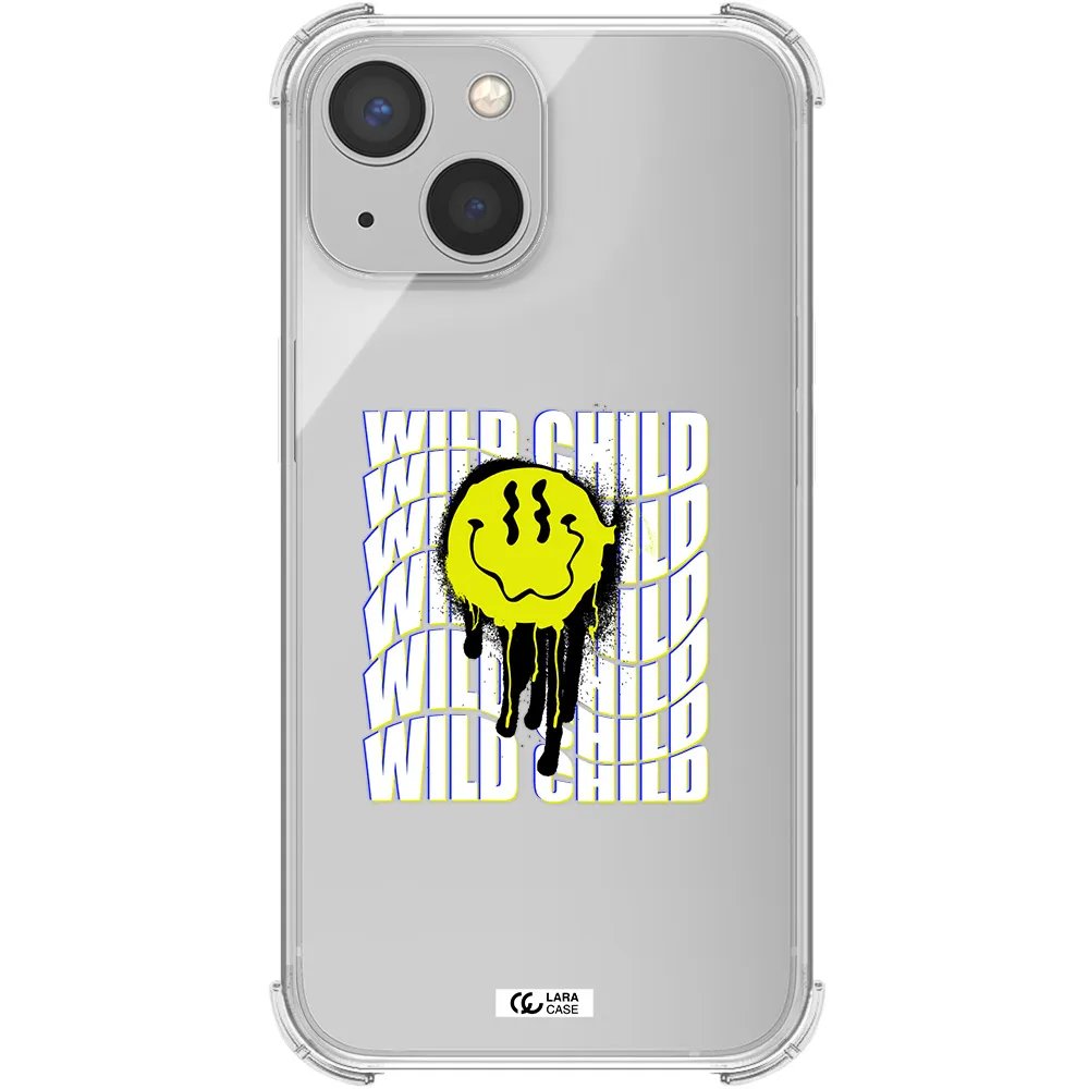 Wild Child Apple iPhone 13 Clear PC Case
