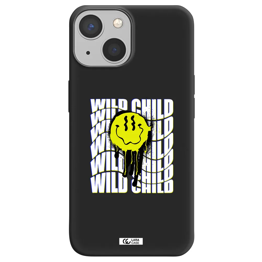 Wild Child Apple iPhone 13 mini Silicone black Case