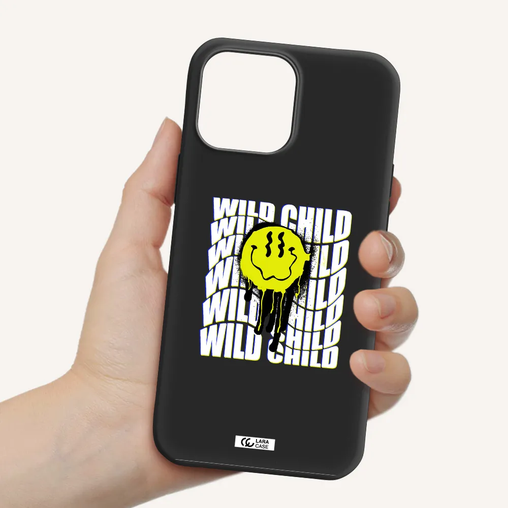 Wild Child Apple iPhone 13 Pro Max Silicone black Case