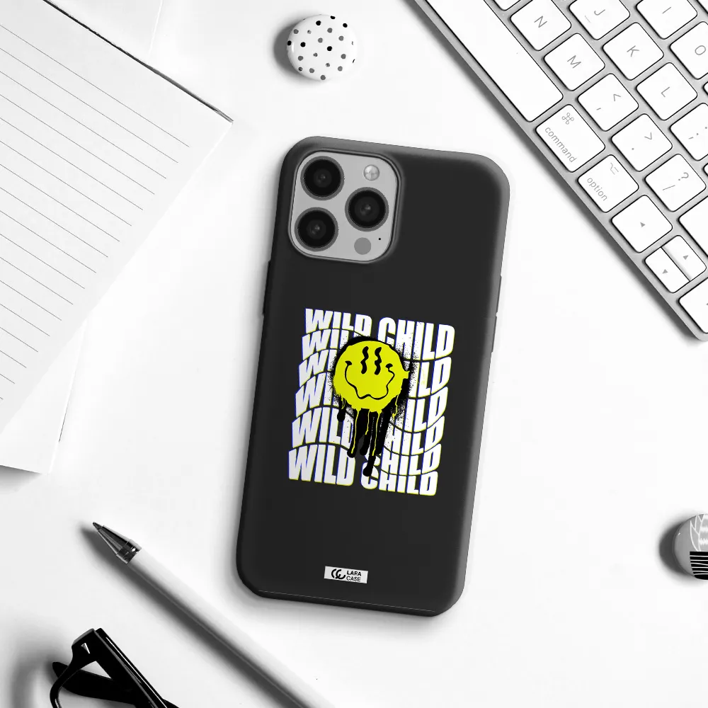 Wild Child Apple iPhone 13 Pro Max Silicone black Case