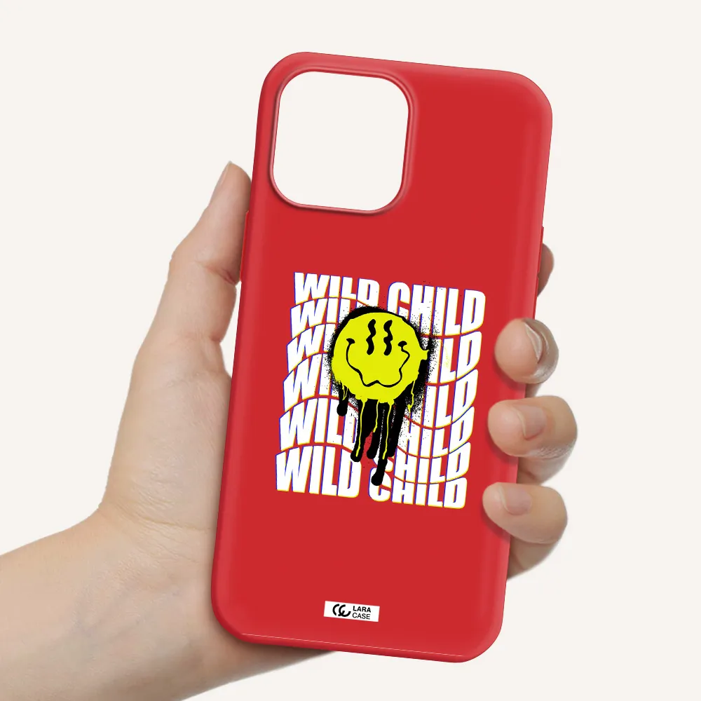 Wild Child Apple iPhone 13 Pro Max Silicone Imperial Red Case
