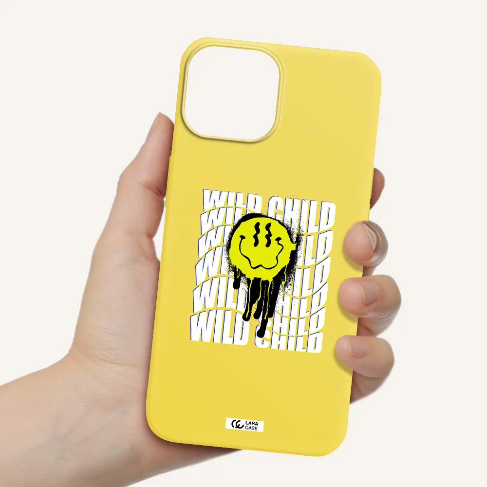 Wild Child Apple iPhone 13 Silicone canary yellow Case