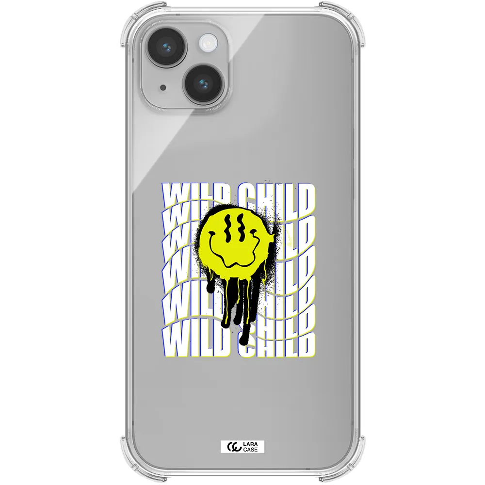 Wild Child Apple iPhone 14 Clear PC Case