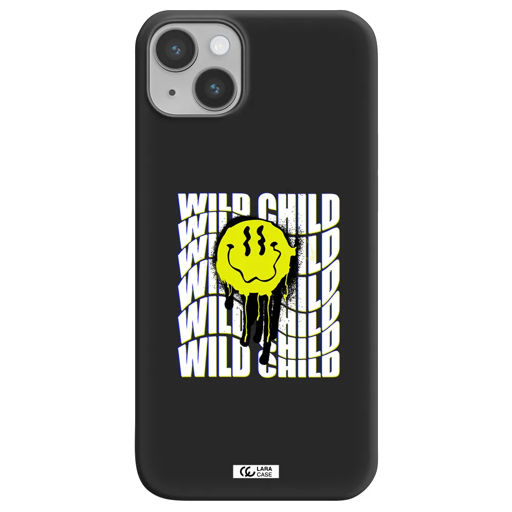 Wild Child Apple iPhone 14 plus Silicone black Case